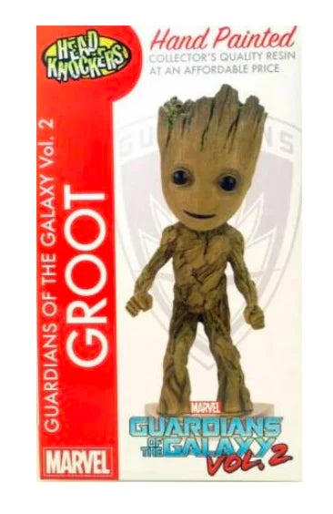 GUARDIANS OF THE GALAXY 2 - Groot Head Knocker Figure 22cm