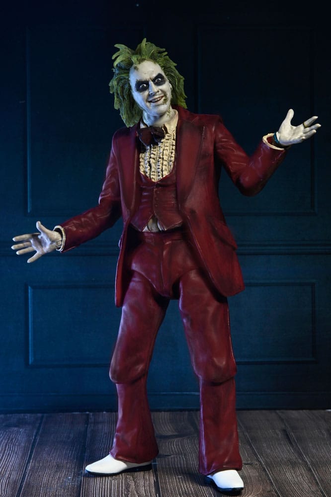 BEETLEJUICE 2 - Beetlejuice "Red Tuxedo" - Ultimate Figurine 18cm