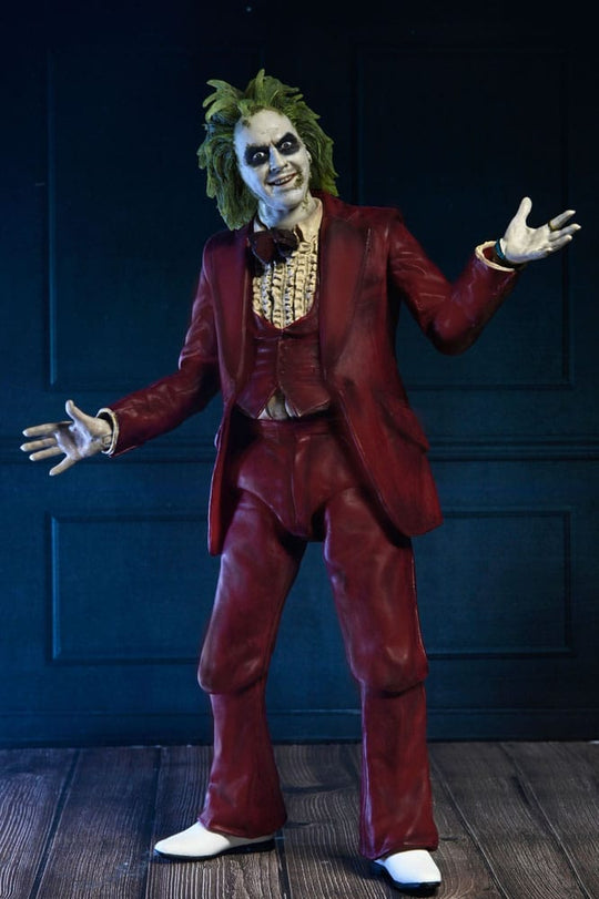 BEETLEJUICE 2 - Beetlejuice "Red Tuxedo" - Ultimate Figurine 18cm