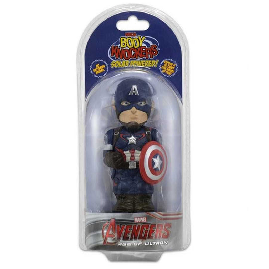 AVENGERS - Body Knocker - Cap. America Solar Powered - 16cm