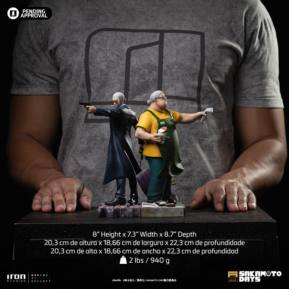 SAKAMOTO DAYS - Taro Sakamoto - Statue Deluxe Art Scale 1/10 20.3cm