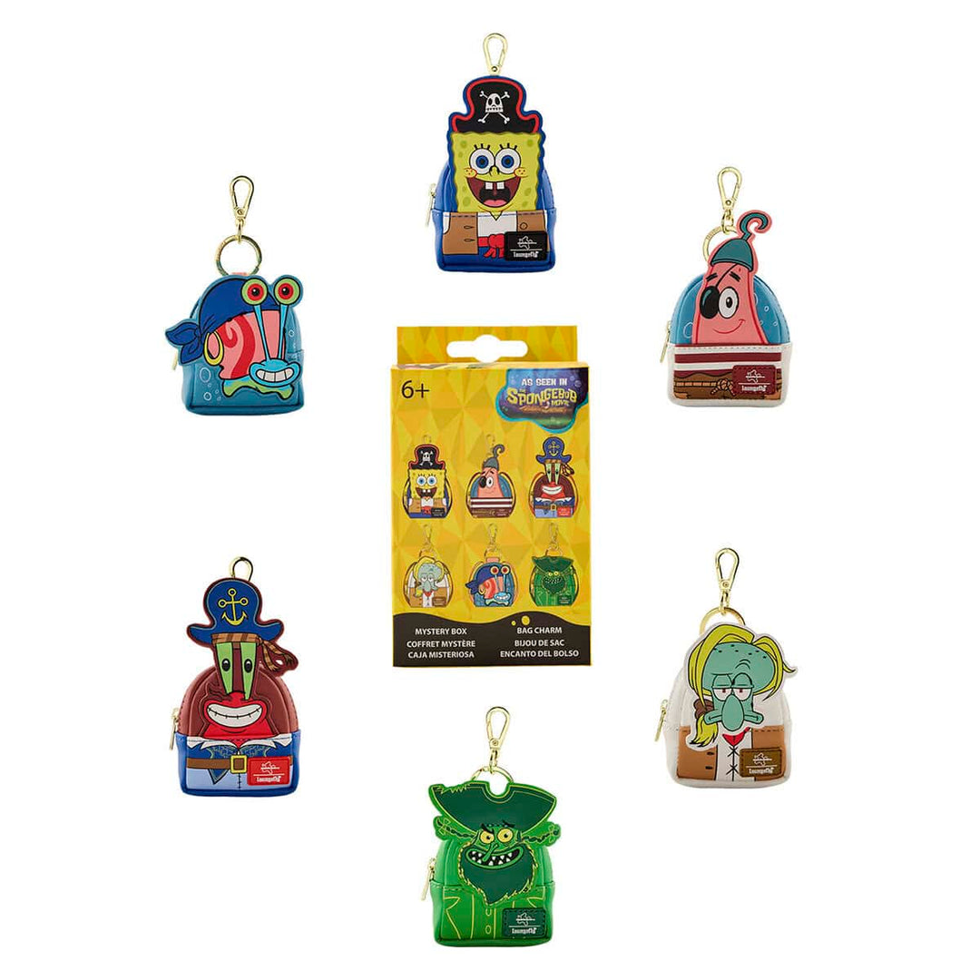 SPONGEBOB - Mini Backpack Bag Charm Loungefly Mystery Box