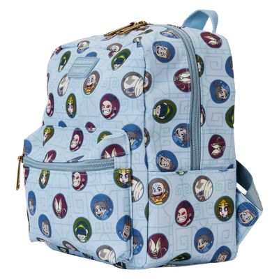 AVATAR THE LAST AIRBENDER - AOP - Mini Nylon Square Backpack LoungeFly
