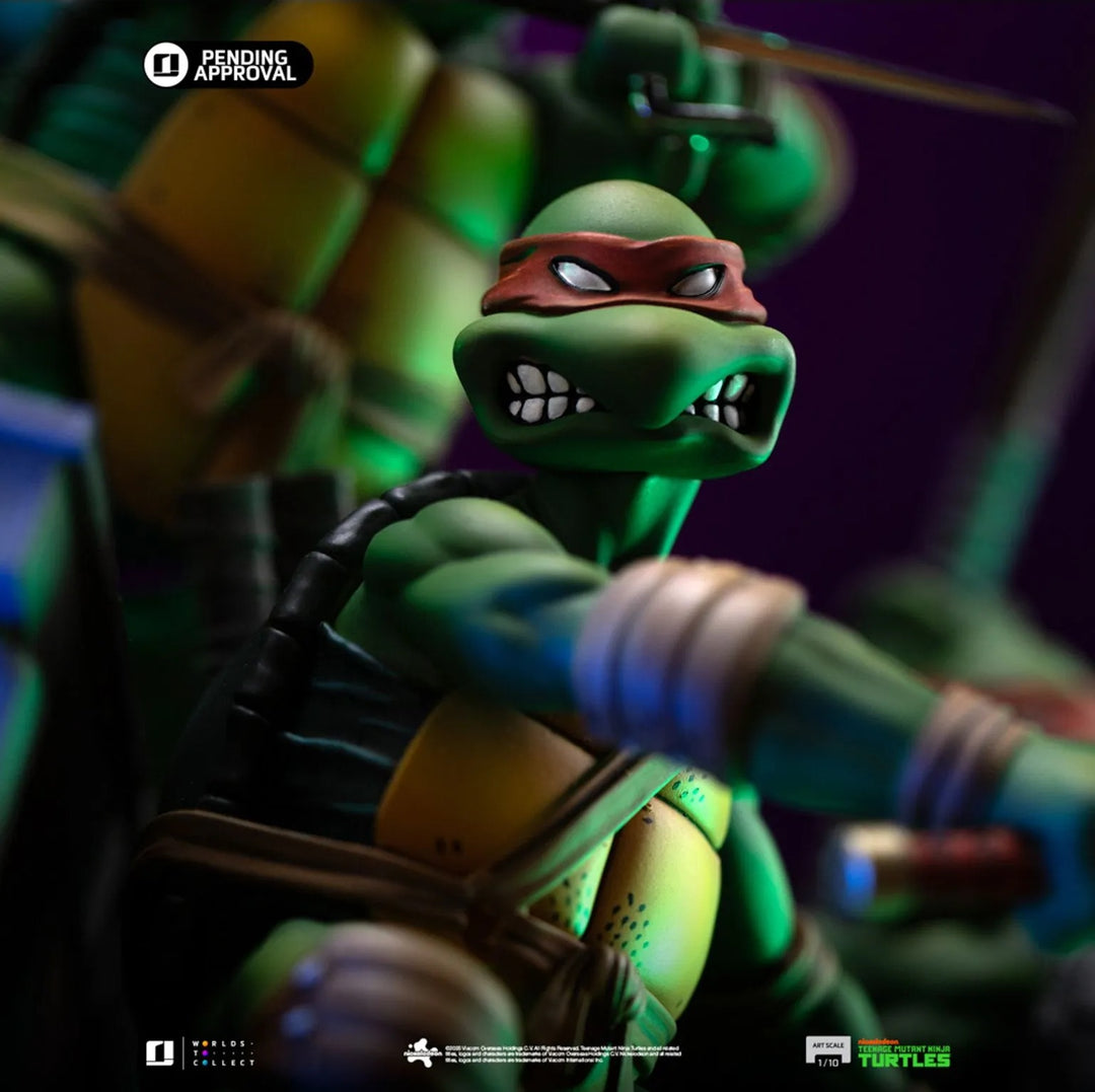 TMNT - TMNT 1St cover set - Statue Deluxe Art Scale 1/10 24cm