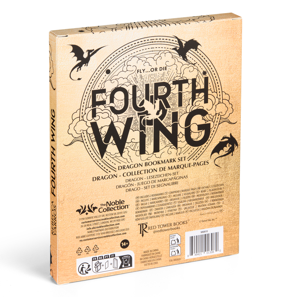FOURTH WING - Set of Bookmarks