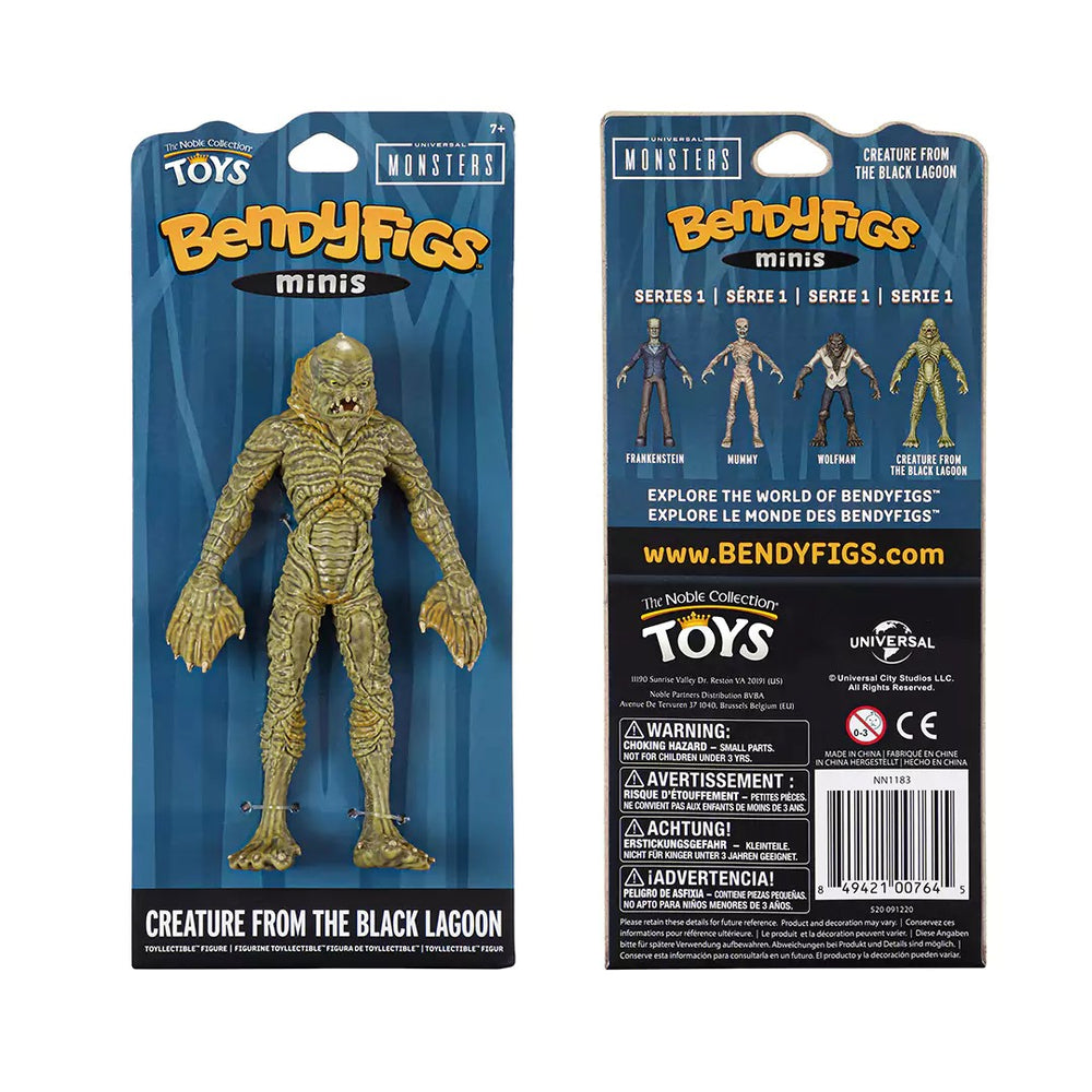 MONSTERS - Creature from the Black Lagoon - Mini Bendyfigs Figure 13cm