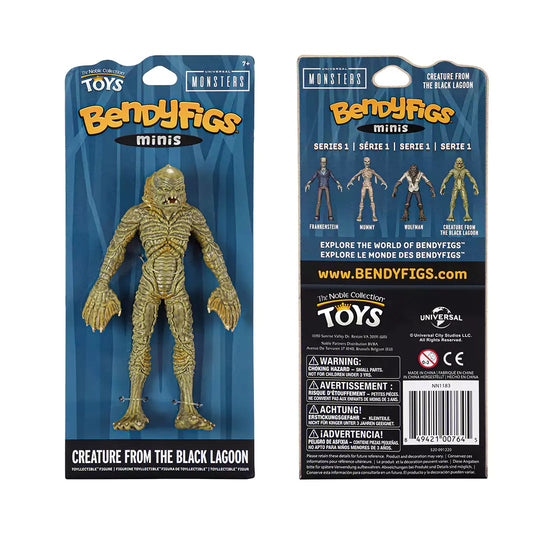 MONSTERS - Creature from the Black Lagoon - Mini Bendyfigs Figure 13cm