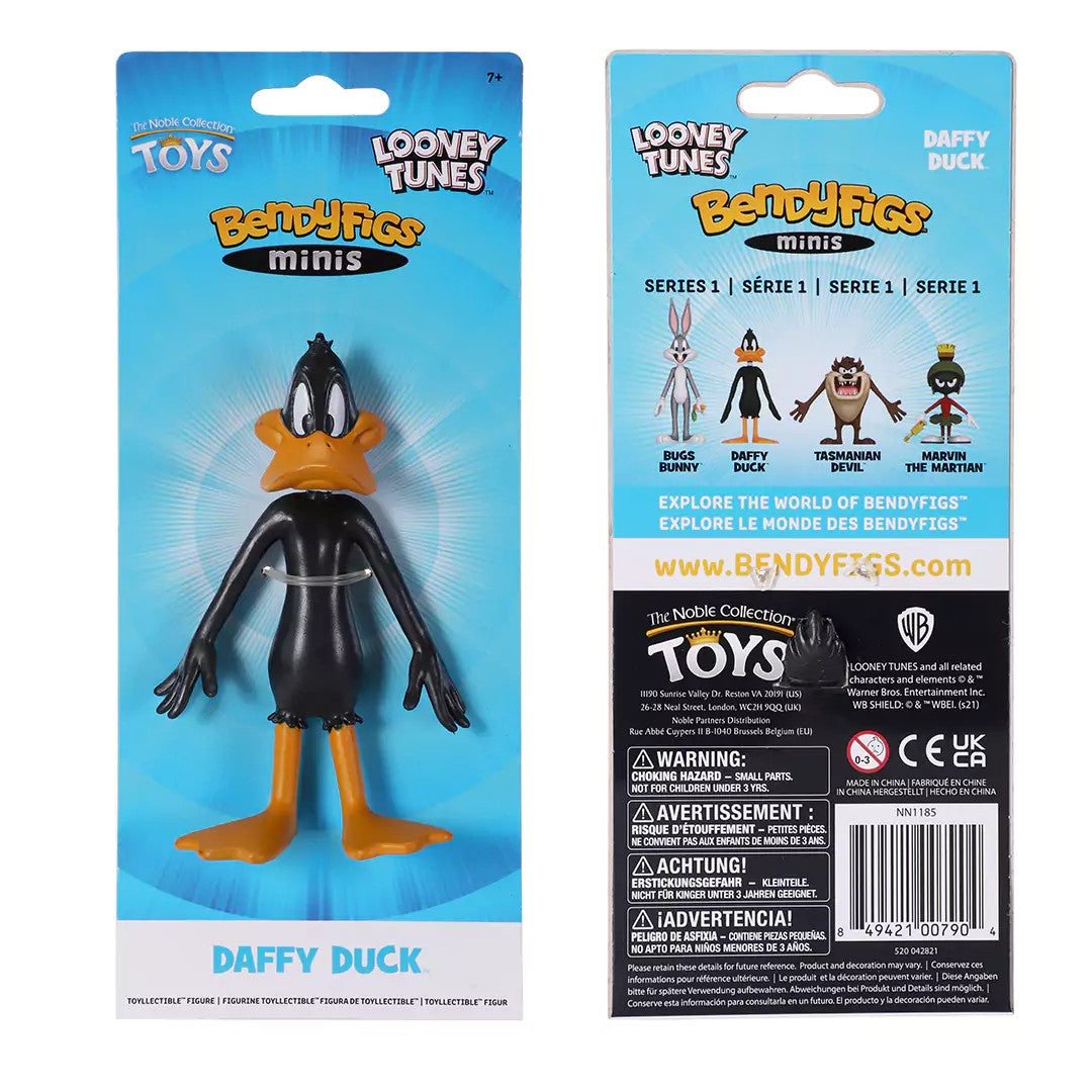 LOONEY TUNES - Daffy - Mini Bendyfigs Figure 11cm