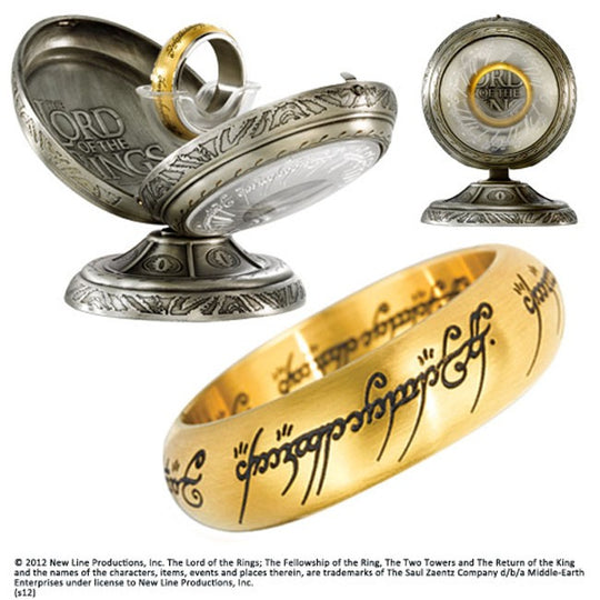 LORD OF THE RINGS - One Ring Stainless Steel - Size US 07 FR 54.7