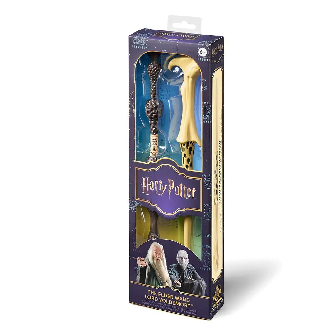 HARRY POTTER - 2 PVC Wansd - Lord Voldemort & Elder Wand