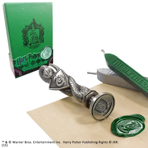 HARRY POTTER - Hogwarts House Wax Seals - Syltherin