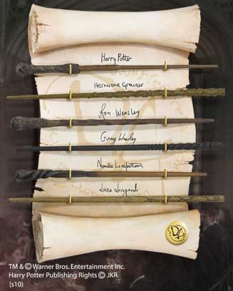 HARRY POTTER - Dumbledore's Army Wand Collection