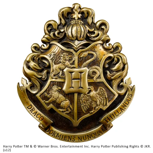 HARRY POTTER - Hogwarts House Crest Wall Art