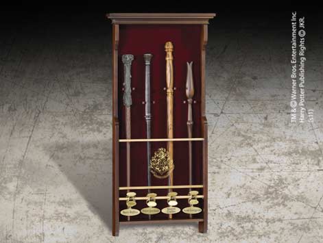 HARRY POTTER - Four Character Wand Display