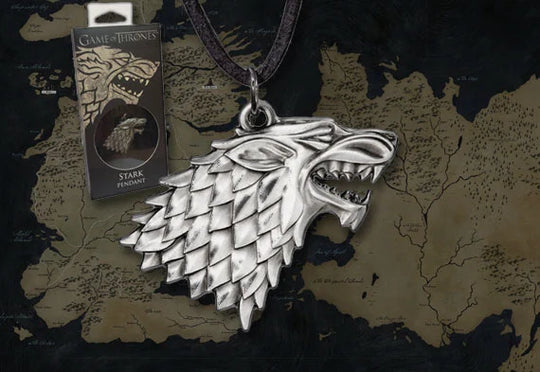 GAME OF THRONES - Stark Pendant - Metal Edition