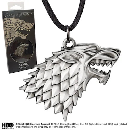 GAME OF THRONES - Stark Pendant - Metal Edition