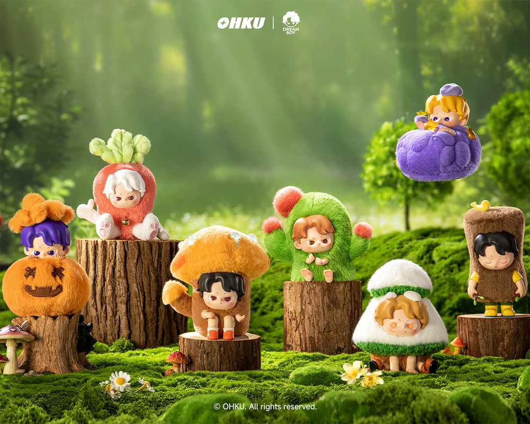 OHKU -Dream Boy Hiding in his corner Mini Plush BLIND BOX (6pcs) -13cm
