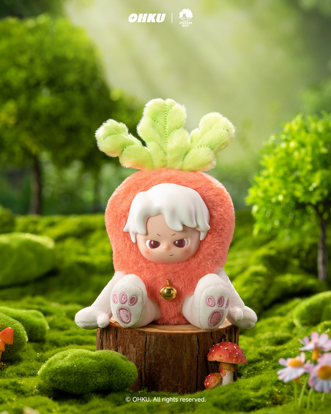 OHKU -Dream Boy Hiding in his corner Mini Plush BLIND BOX (6pcs) -13cm