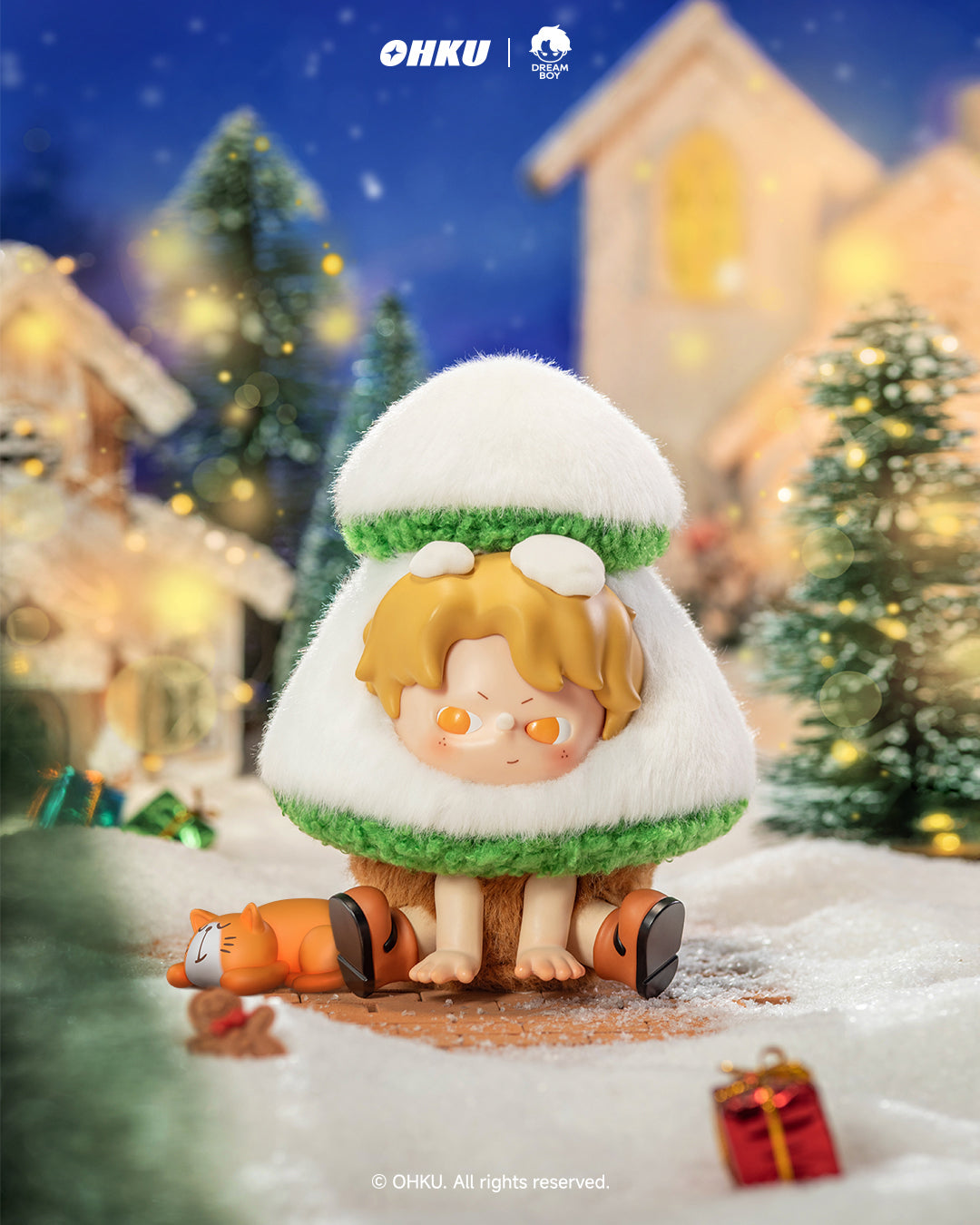 OHKU -Dream Boy Hiding in his corner Mini Plush BLIND BOX (6pcs) -13cm