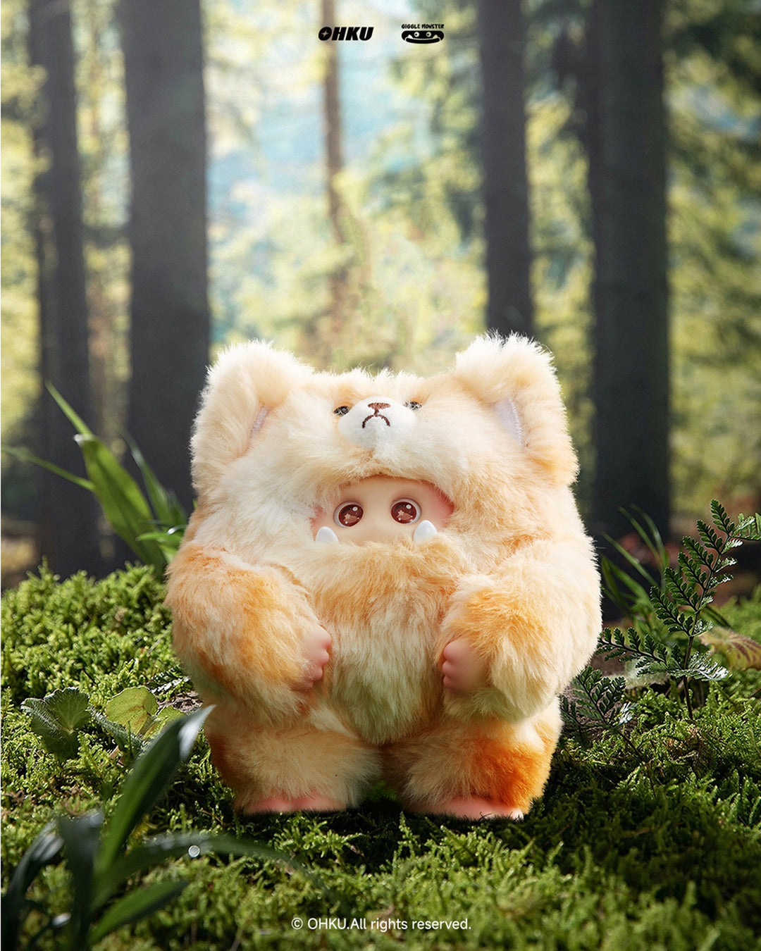 OHKU -Giggle Monster's Forest Journey Mini Plush BLIND BOX (6pc) -13cm