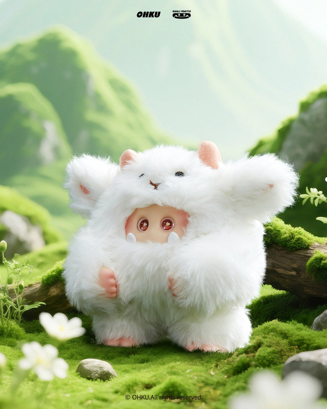 OHKU -Giggle Monster's Forest Journey Mini Plush BLIND BOX (6pc) -13cm