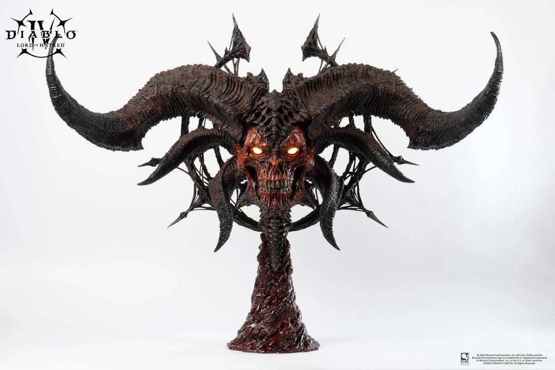 DIABLO IV - Mephisto - Scale Art Mask 1/1 90cm