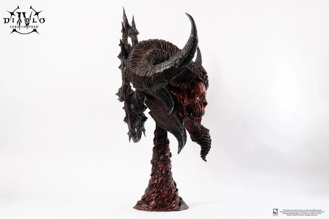 DIABLO IV - Mephisto - Scale Art Mask 1/1 90cm