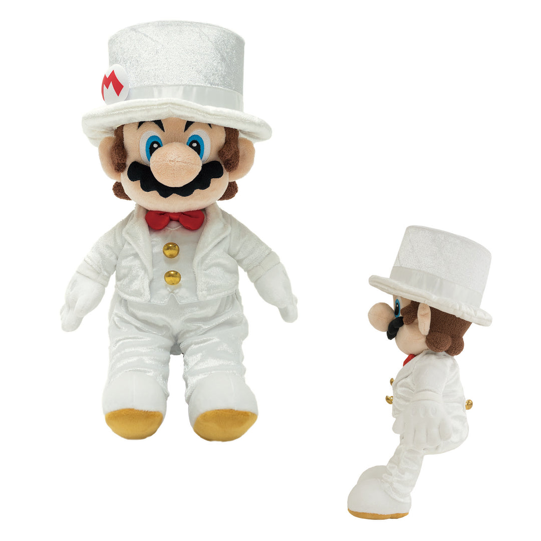 MARIO ODYSSEY - Mario "Wedding suit with box" - Plush 35cm