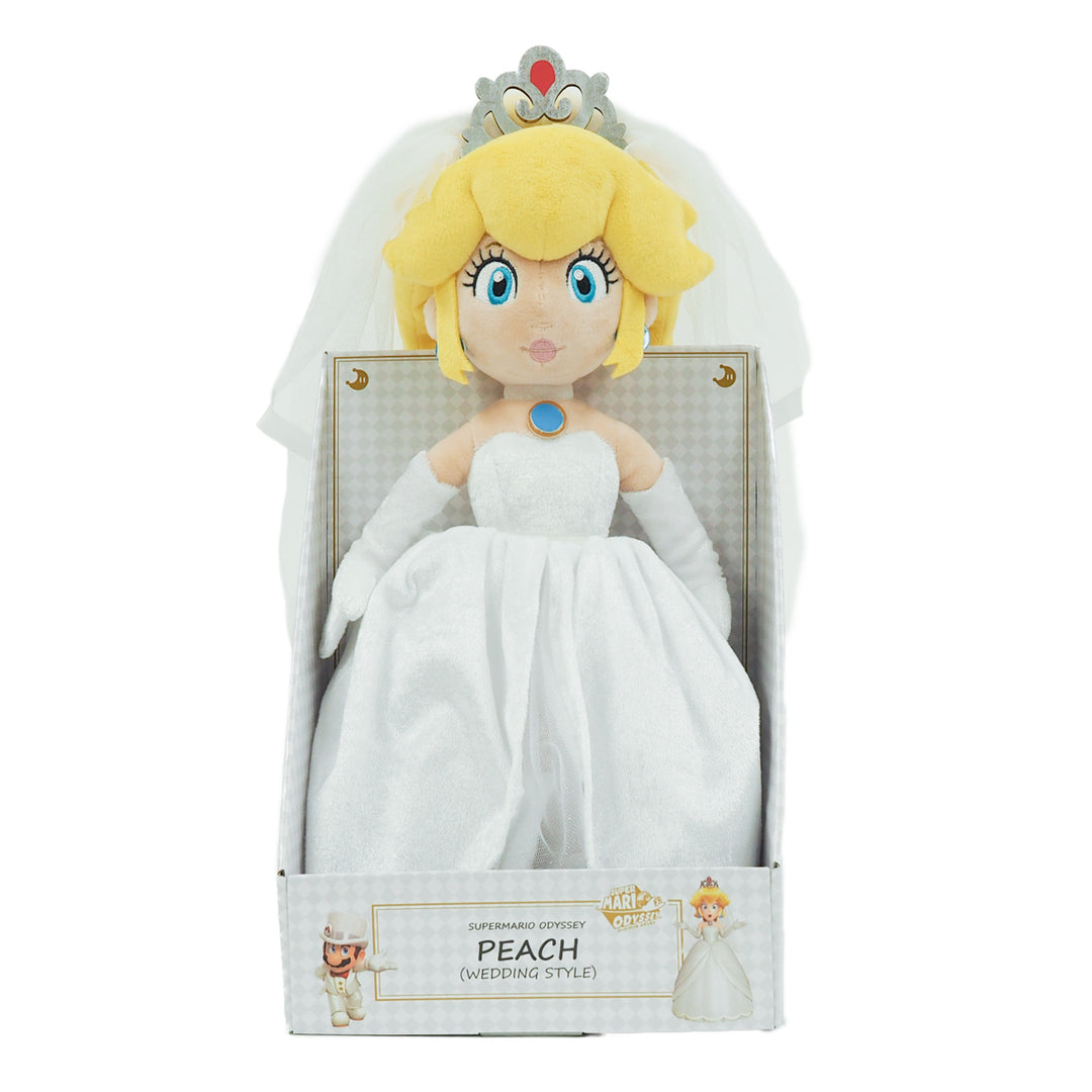 MARIO ODYSSEY - Peach "Wedding suit with box" - Plush 40cm