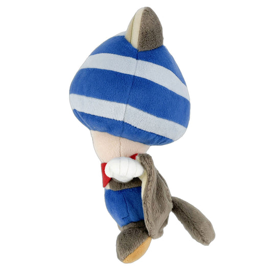 SUPER MARIO - Flying Squirrel Blue Toad - Plush 21cm