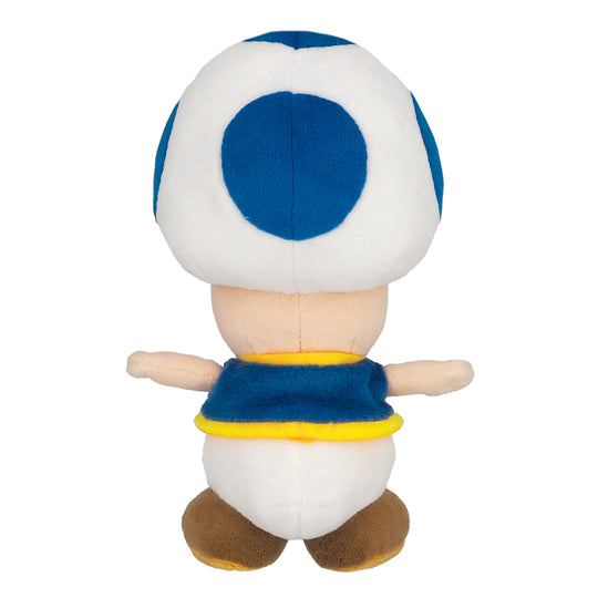 SUPER MARIO - Blue Toad - Plush 20cm