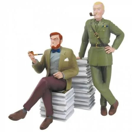 BLAKE ET MORTIMER - albums Pile - figure 25cm