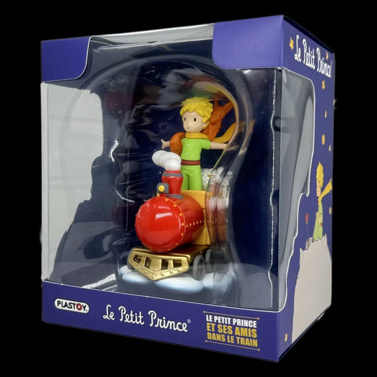 THE LITTLE PRINCE - Little Prince & his friends on the train -Fig. 8cm