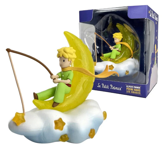 THE LITTLE PRINCE - Little Prince fish in the clouds - Figure 8cm