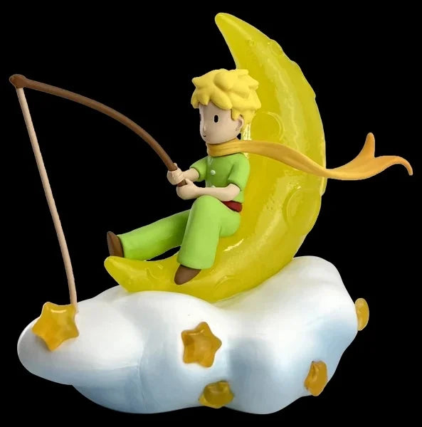 THE LITTLE PRINCE - Little Prince fish in the clouds - Figure 8cm