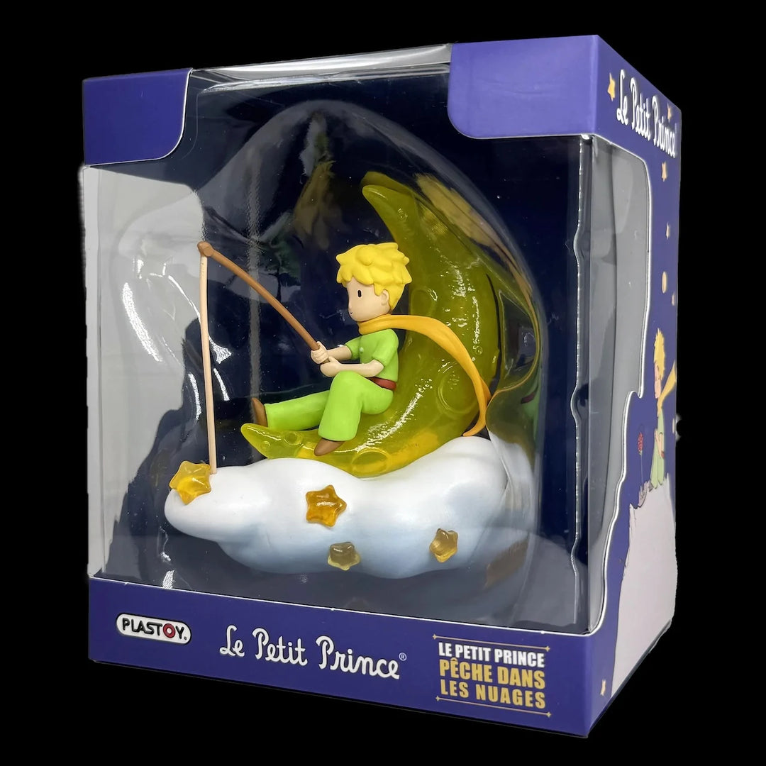 THE LITTLE PRINCE - Little Prince fish in the clouds - Figure 8cm