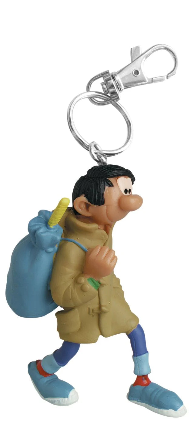 GASTON LAGAFFE - Duffle Coat - Keychain 6cm
