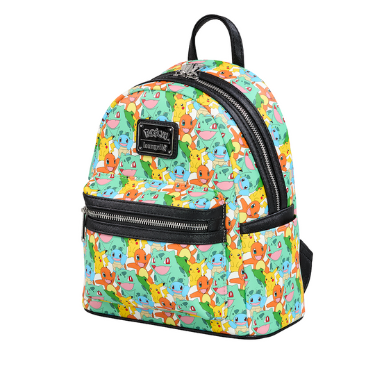 POKEMON - Pikachu and Starters - Mini Backpack Loungefly