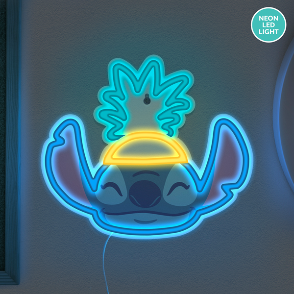 STITCH - Pineapple - Wall Mountable LED Neon Light