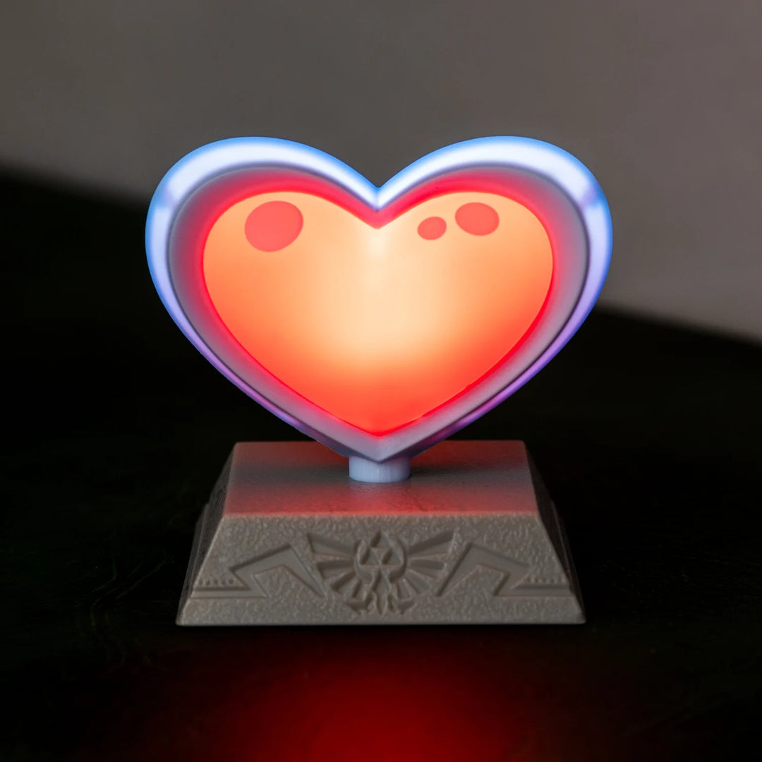 ZELDA - Heart Container 3D Mini Light - 10cm