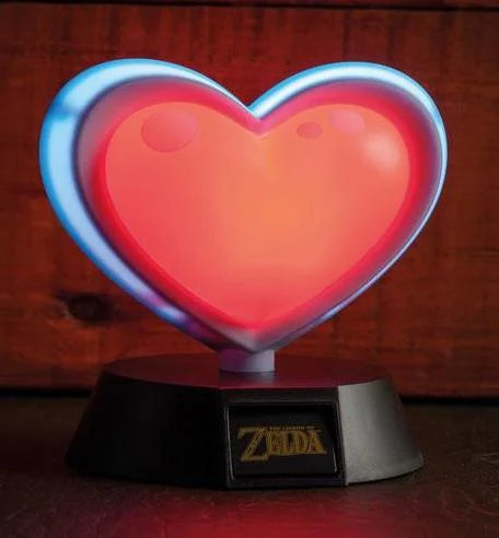 ZELDA - Heart Container 3D Mini Light - 10cm