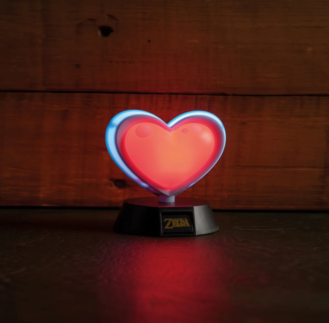 ZELDA - Heart Container 3D Mini Light - 10cm