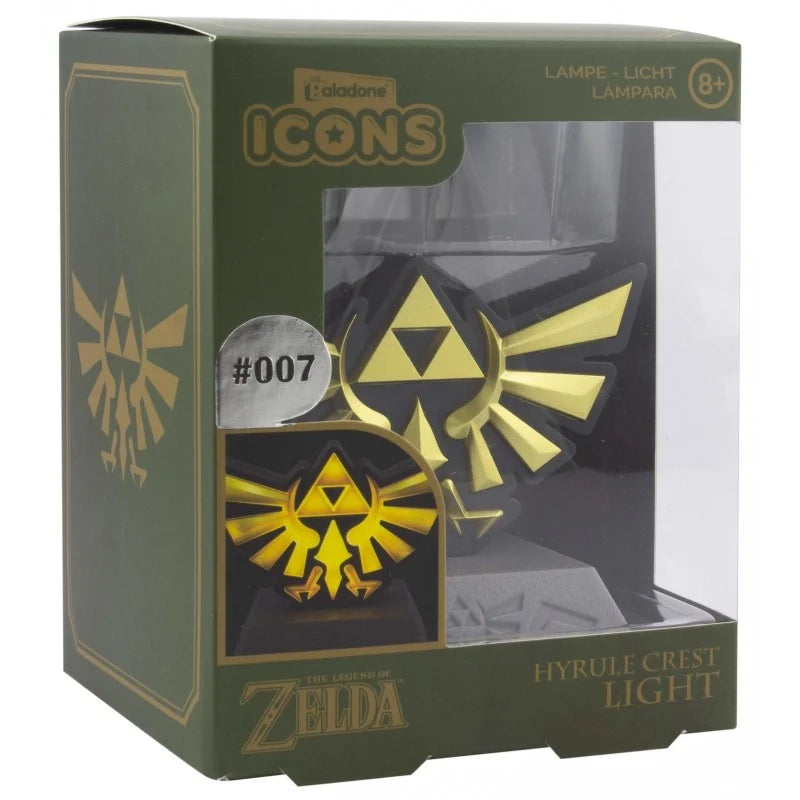 THE LEGEND OF ZELDA- Hyrule Crest - 3D Icon Light Lamp