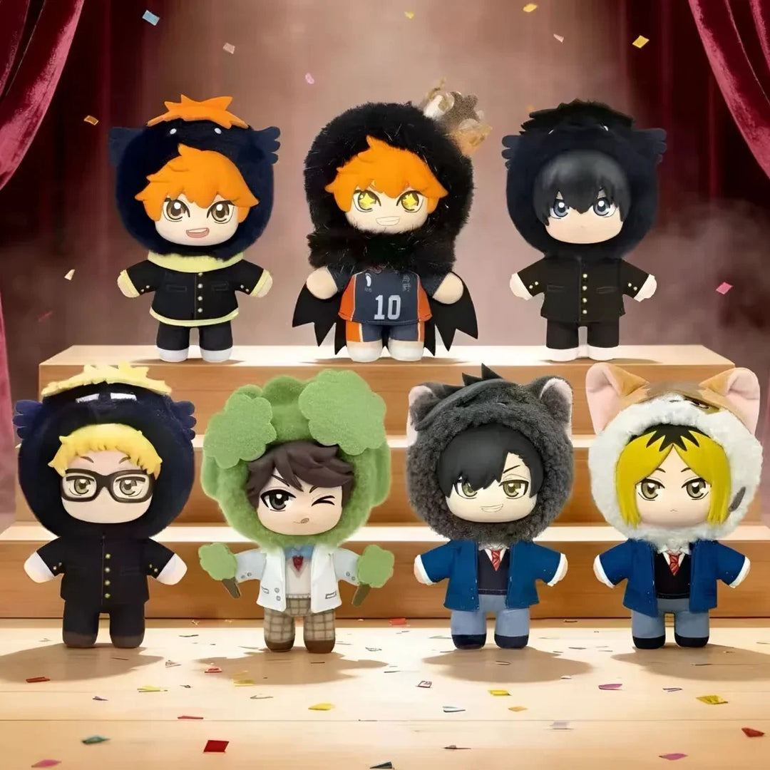 HAIKYU!! - Costume Up - Blind Box Vinyl Face Plush (6pcs) - 14cm
