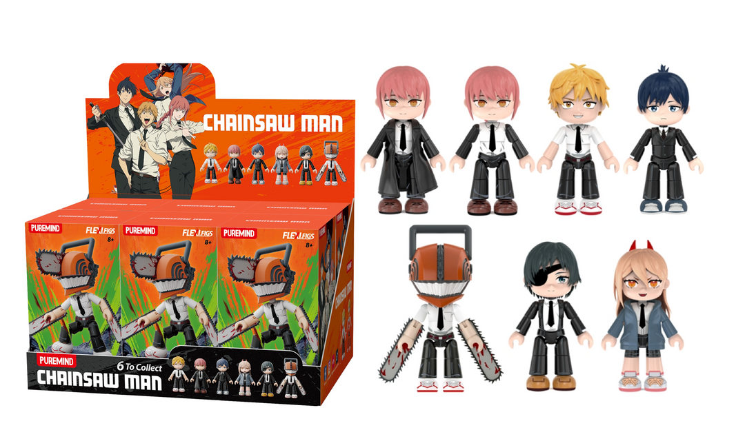 CHAINSAW MAN - Flexi Figs Demon Hunter Squad - Blind Box (6pcs)