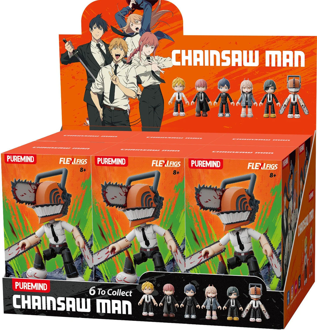 CHAINSAW MAN - Flexi Figs Demon Hunter Squad - Blind Box (6pcs)