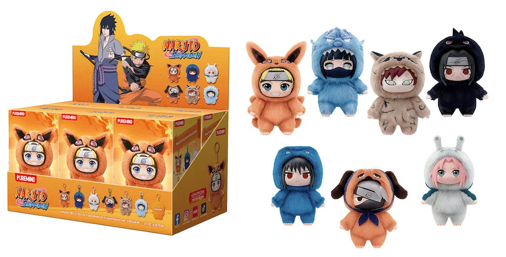 NARUTO - Vinyl Plush - Blind Box (6pcs)