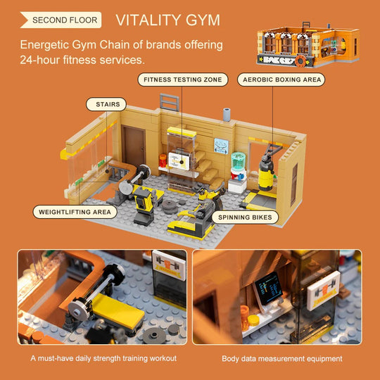 PANTASY - Bakery - Building block 2646 pcs