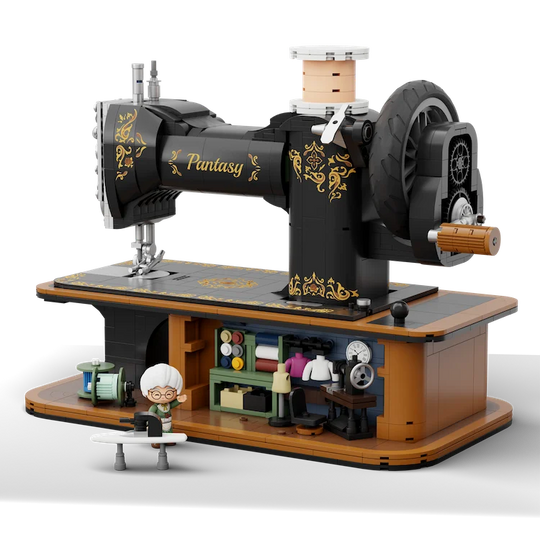 PANTASY - Hand Crank Sewing Machine - Building block 1152 pcs