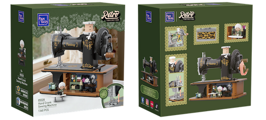 PANTASY - Hand Crank Sewing Machine - Building block 1152 pcs